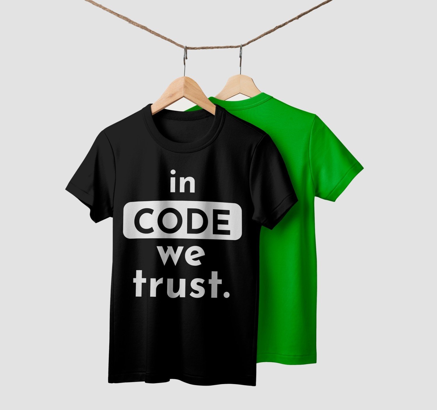 “In CODE We Trust” T-Shirt